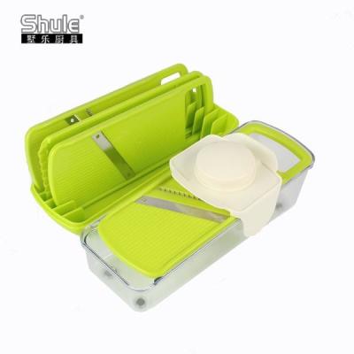 Lâminas permutáveis do cortador 3 ajustáveis Multifunction da batata de Mandoline
