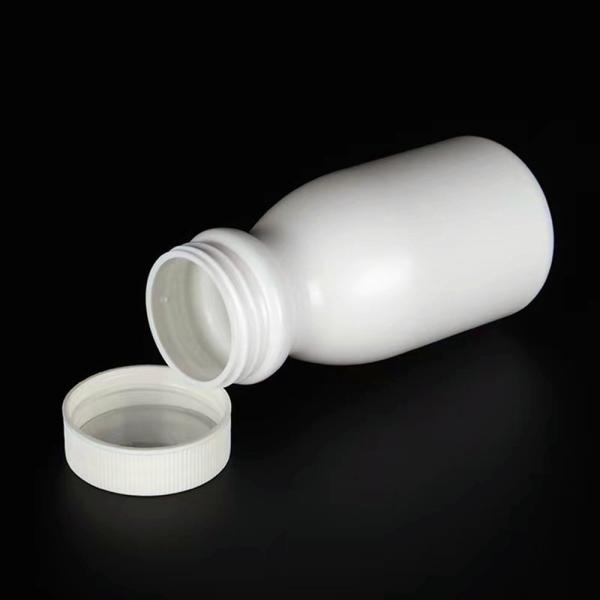200ml Empty Plastic Medicine Bottles White HDPE Capsule Bottles