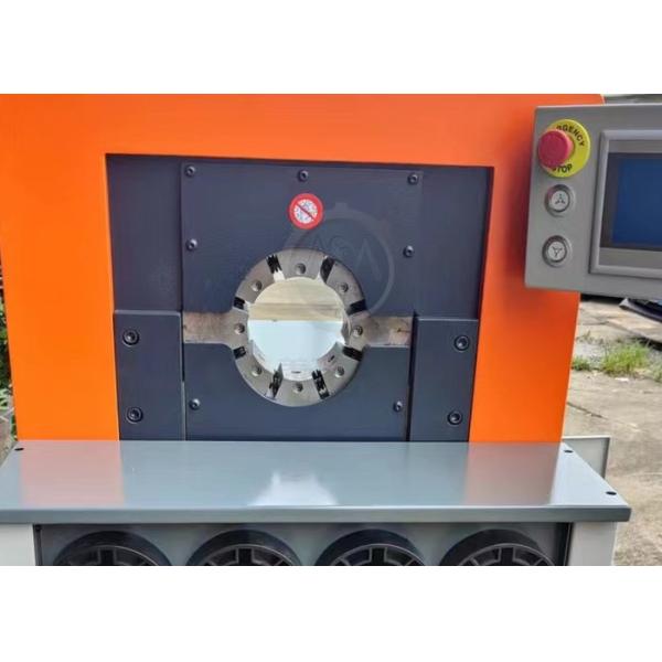 Industrial Hydraulic Hose Crimping Machine with 780T Crimping Force CNC Control and 14 Die Sets