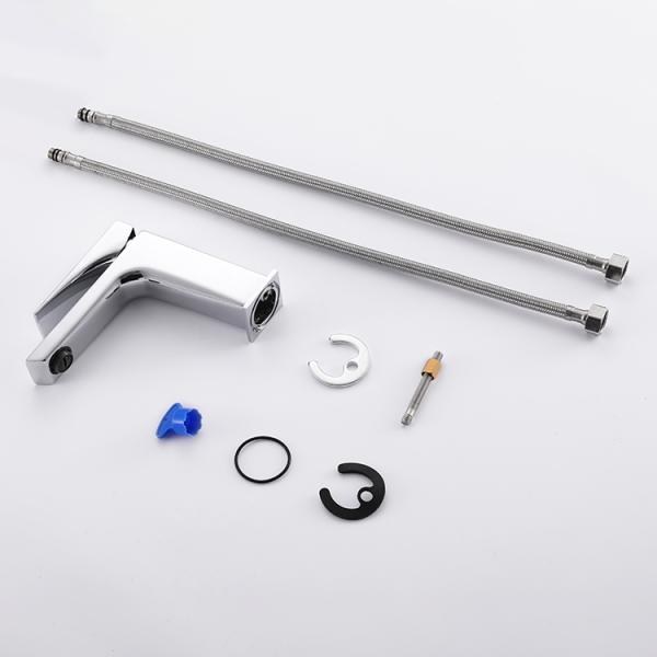 Faucet таза мытья Bathroom крана смесителя нержавеющей стали виллы гостиницы однорычажный