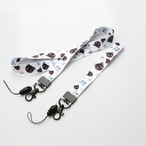Cellphone accessories Universal mobile phone carrier Quick-Release Nylon Necklace/Wrist strap promotional printed