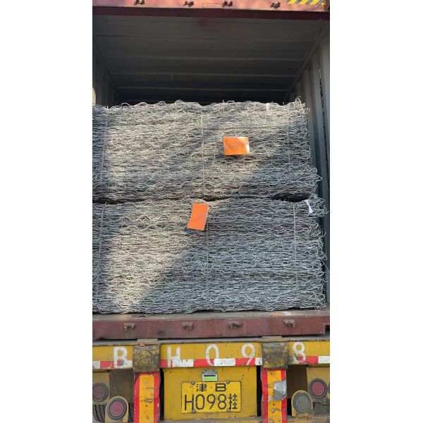 Hot Dipped Galvanized Zn95% Al5% Galfan Coated Heavy-Duty Gabion Mesh Cage for Erosion Control