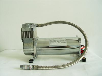 Compressor de ar 12v do carro de 200PSI único Chrome, suspensão do passeio do ar para caminhões
