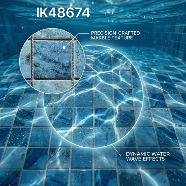 Low Price Ceramic Mosaic Tile for Swimming Pool