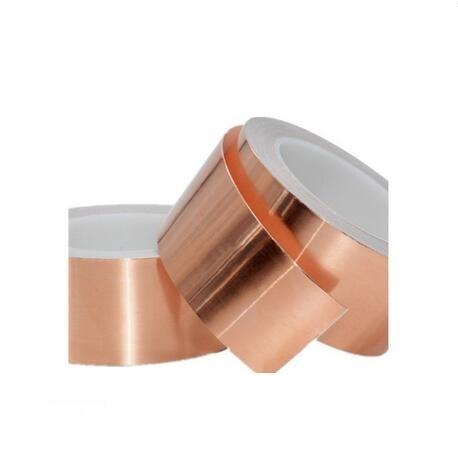 OEM Conductive Adhesive Tape / Pure Copper Foil Tape For Guitar Slug Repellent