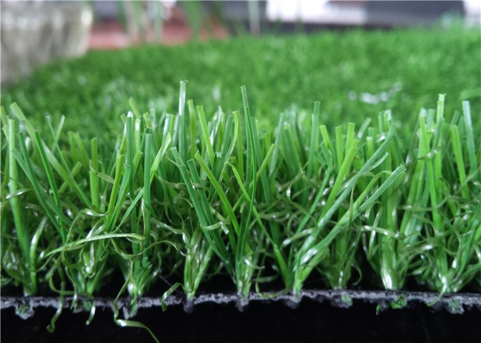 Outdoor / Indoor PE + PP Green Sports Artificial Turf / Grass For Football , Soccer Field