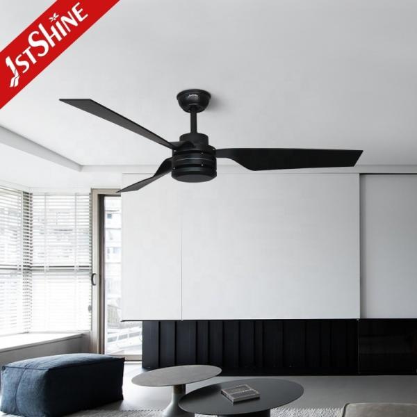1stshine Ventilador de teto sem temporizador de luz Design simples 3 Vane rotativo ABS Blade Motor AC