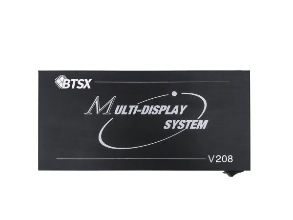 Contrôleur d'affichage multi-TV Bitvisus 8K prenant en charge diverses configurations d'entrée/sortie, adapté aux environnements complexes BIT-MSE-8K-208HD