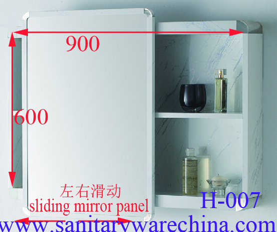 Aluminum Mirror Cabinet /Home Decoration Furniture H-007 900x600
