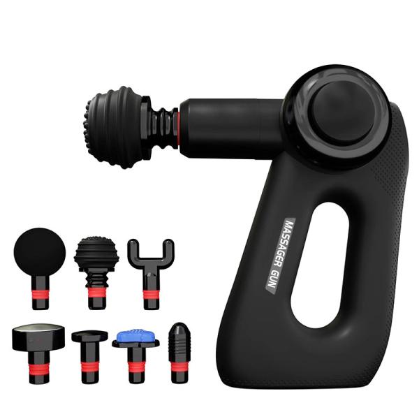 Nano Silica Gel Handle Electric Massage Gun for Muscle Recovery and Pain Relief