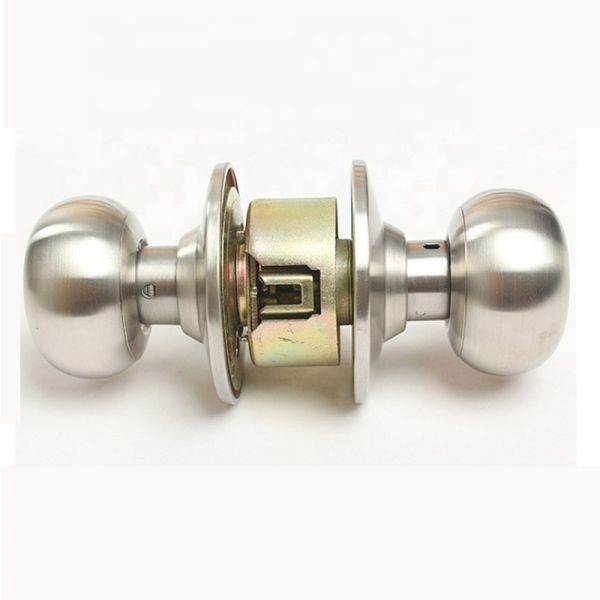 Bedroom Kitchen Door Lock Cabinet Stainless Steel Ball Lock Tubular Lever Lock