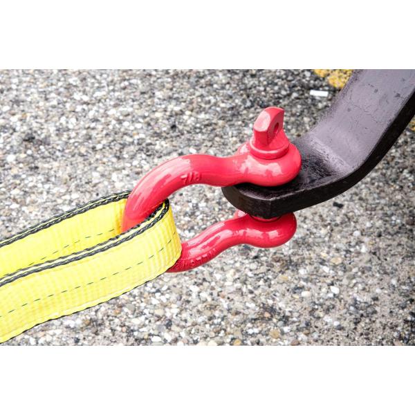 Metric Measurement System Carbon Steel G209 Bow Screw Pin Shackles for Offroad Rescue