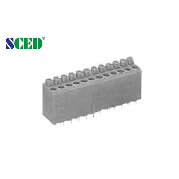 Pitch 3.81mm PCB Spring Terminal Block Connector 300 Volt 10A Waterproof