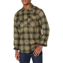 Unisex Long Sleeve Flannel Shirt 100% Cotton Or TC Check Breathable Long Plaid Flannel