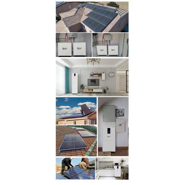 Система 51.2V 5kwh 25kwh накопления энергии Lifepo одиночной фазы жилая домашняя