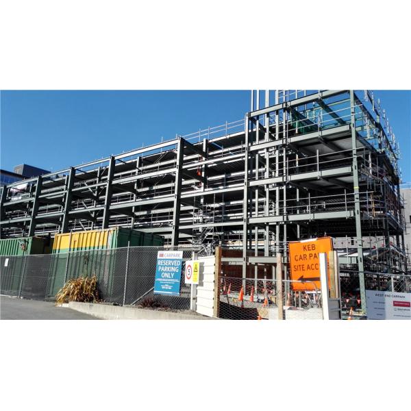Мастерская склада кабины железного каркаса палубы Prefab с краном Q345B