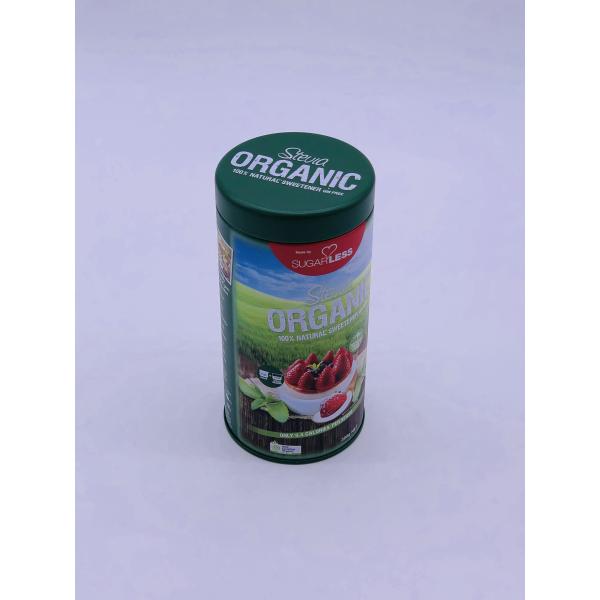 Promotion Metal Round Tin Box With Airtight Lid For Tea / Coffee Package