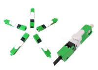 Rendement élevé optique unique de cables connecteur de fibre de Sc RPA UPC d'ESC250D