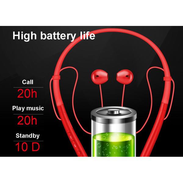 IPX5 Magnetic Sports Wifi Bluetooth Headphones In Ear For Running Hiking Biking