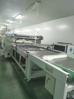 1-20m/min Velocidad de transporte Máquina de laminación de películas 500mm longitud 0-1320mm anchura de trabajo para tablero de chapa de plástico acrílico