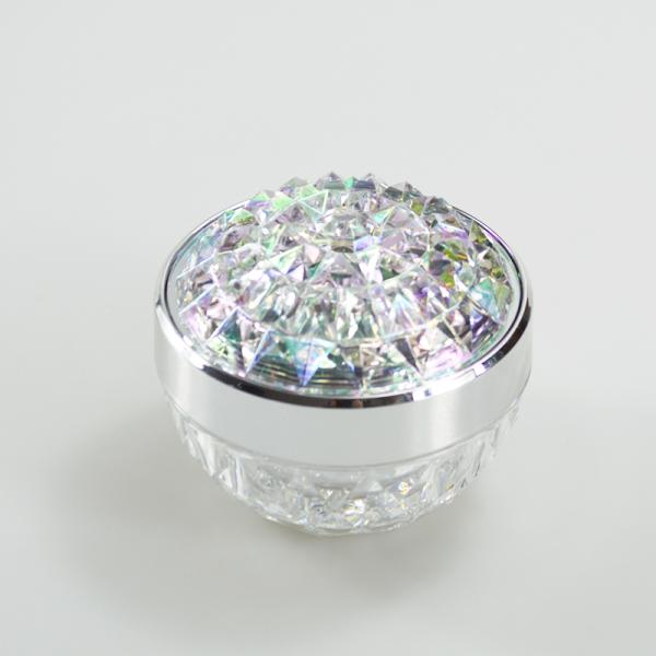 Style Luxury Empty 50g Acrylic Cosmetic Jar Shiny Cream Jar for SKIN CARE