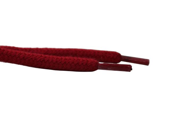 Hoodie Strings Custom Color Aglet Metal Tips Round 100% Cotton Drawcord For Garment Sport Shoelaces Diameter 6mm Or Custom