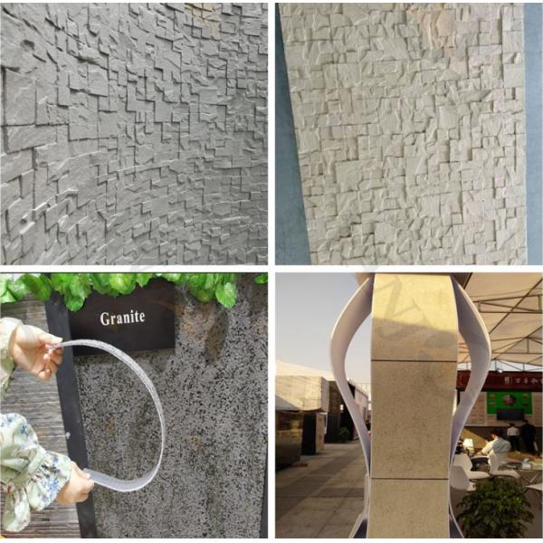 4x8 3000x600Mm Outdoor Stone Wall Panels Artificial Flexible Rammed Earth Slab