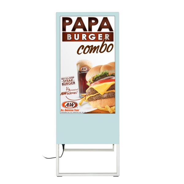 Commercial CoffeDigital Advertising Screens , Outdoor Digital Signage Displays