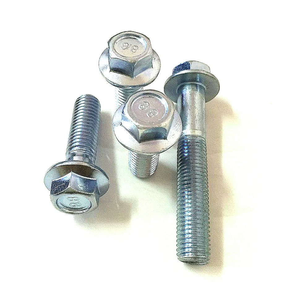 Гальванизированный Serrated класс 8,8 M12 болта с буртиком наговора - 1,75 UNC DIN6921