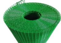o PVC 3*3 revestiu a malha quadrada do metal do comprimento de 25m