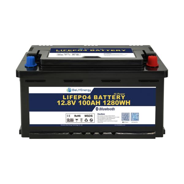 Bely Energy Batería solar recargable 12V100AH para vehículos eléctricos de caravanas