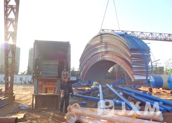 JX-100 Ton Bolted Cement Silo Screwed Type For Store Bulk Material
