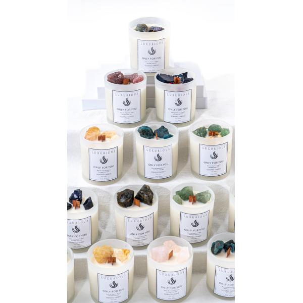 Private Label Glass Jar Scented Candle Soy Candle Wax Handmade Aromatic Woodwick Candle