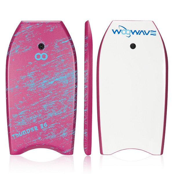 End Roller Print Bodyboard Super Light Surfboard Paddle Board with 1.96 Inch Thickness