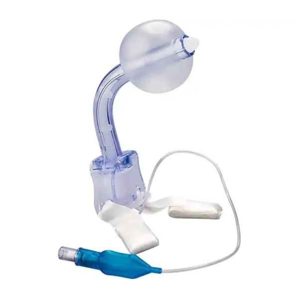 CE ISO Reinforced Tracheostomy Tube cuffed And Non Cuff Plain Tracheostomy Tube