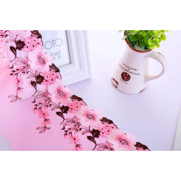Plum-Blossom Embroidery Edge for Cloth Dolls/Pajamas Lace Border