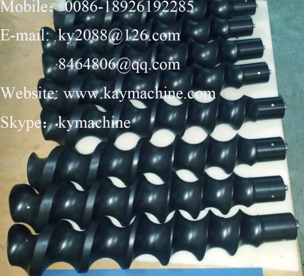 Plastic timing screw Drive bottle into machine pitch Scrolls, dual scrolls and infeed worms Screw Stem Extruder