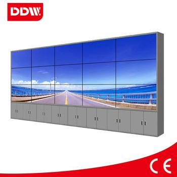 DDW 47 led video wall 4.9mm ultra narrow bezel HDMI DVI VGA AV 1080P 500nits brightness