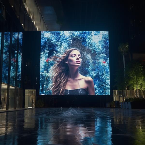 Премиум P4.81 водонепроницаемый светодиодный дисплей Беспрецедентная производительность