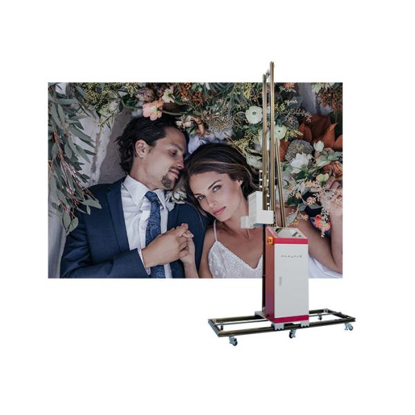 5D CMYKW UV Wall Printing Machine With Epson Head