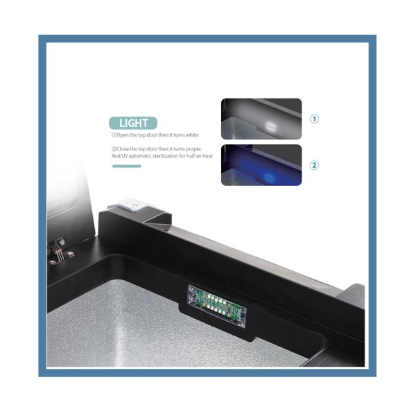 CE RoHS FCA сертифицированный холодильник большой емкости черного механического дизайна для наружного использования