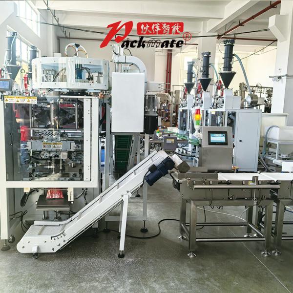 Double High speed Single lane Small Pouch wet and dry powder Automatic Packaging Machine