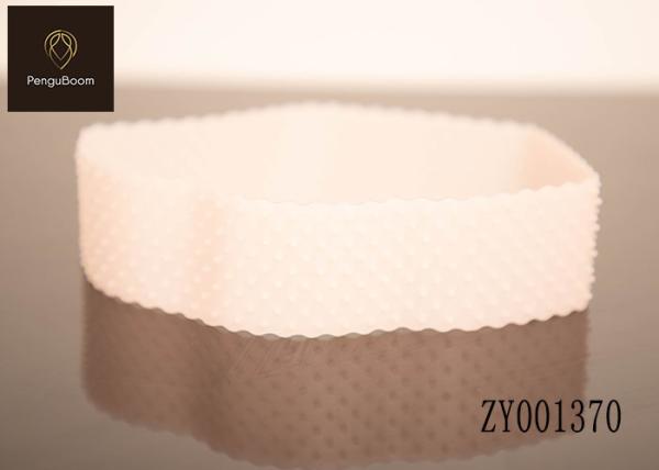 Skin Friendly 24cm*4cm Silicone Headband Translucent Color Anti Slip