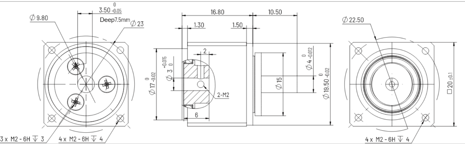 CSF5 Mini Harmonic Reducer