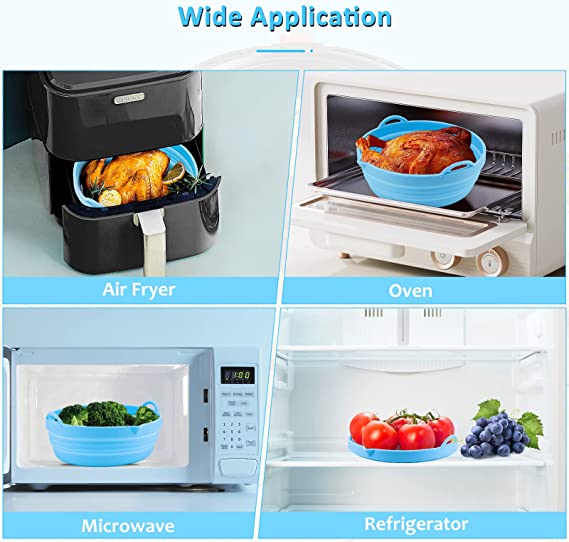 Инструмента кухни силикона BPA аксессуары Fryer воздуха силикона свободного легкие чистые подгоняли