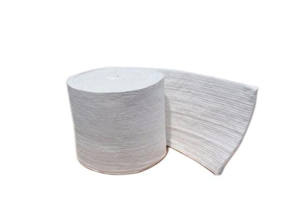White Ceramic Insulation Blanket 1000 ℃ to 1400 ℃ Degree 10mm to 50mm