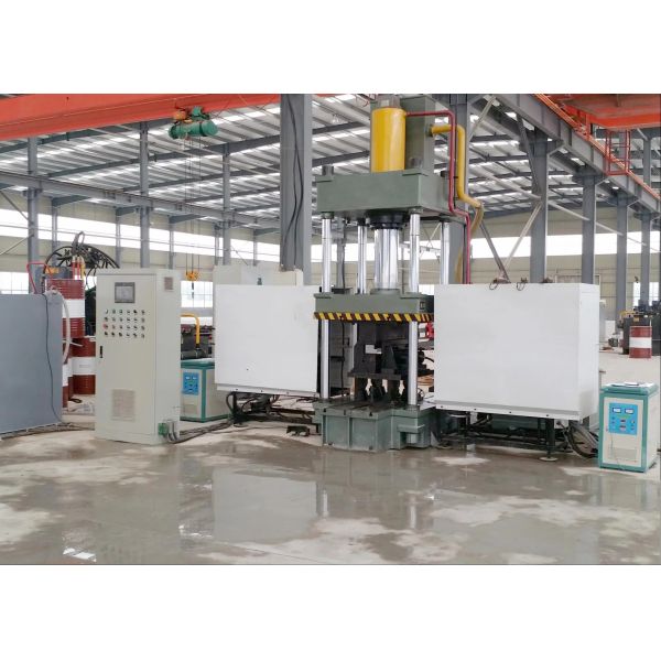1400mm Max Opening Height Cnc Angle Steel Bending And Heating Machine 120*2KW Heating Power