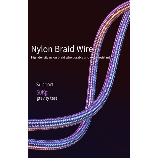 Провод зарядного кабеля USB 540 градусов круговой магнитный поворачивая длину 3ft