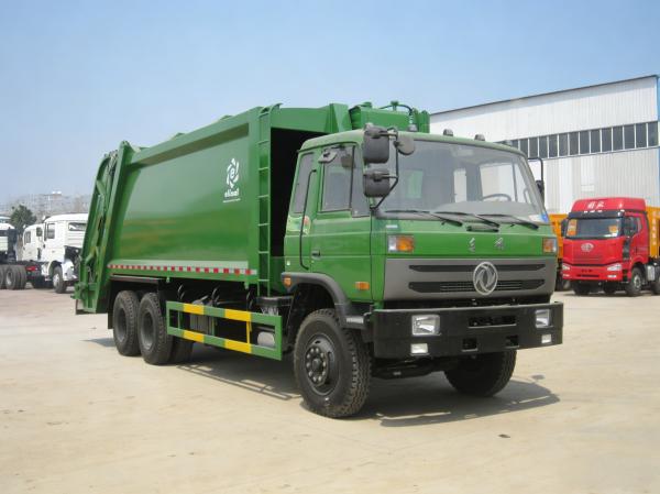 DONGFENG Trash Can Garbage Truck 6x4 16cm3 Heavy Duty Compactor Truck
