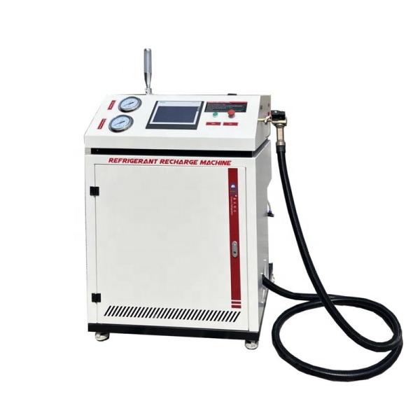 R134a R22 Fully Automatic Refrigerant Ac Recovery Charging Machine R404a Filling Equipment Ac Recycling Machine